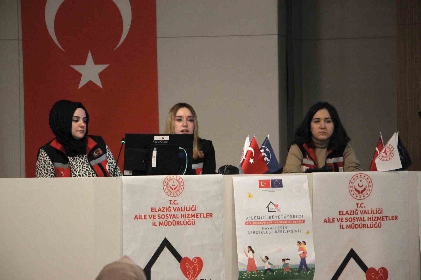 Koruyucu aile hizmet modeli sağlık çalışanlarına tanıtıldı
