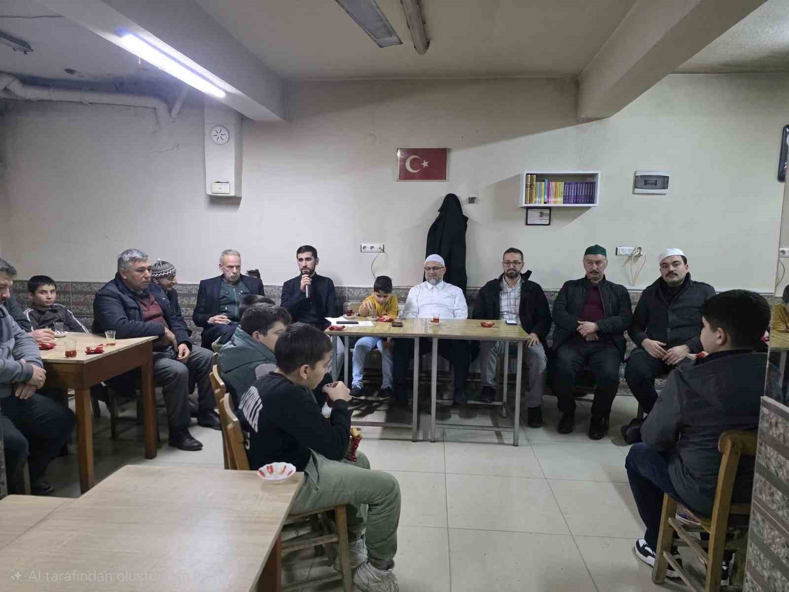 Köşk Başçayır’da maneviyat dolu gece
