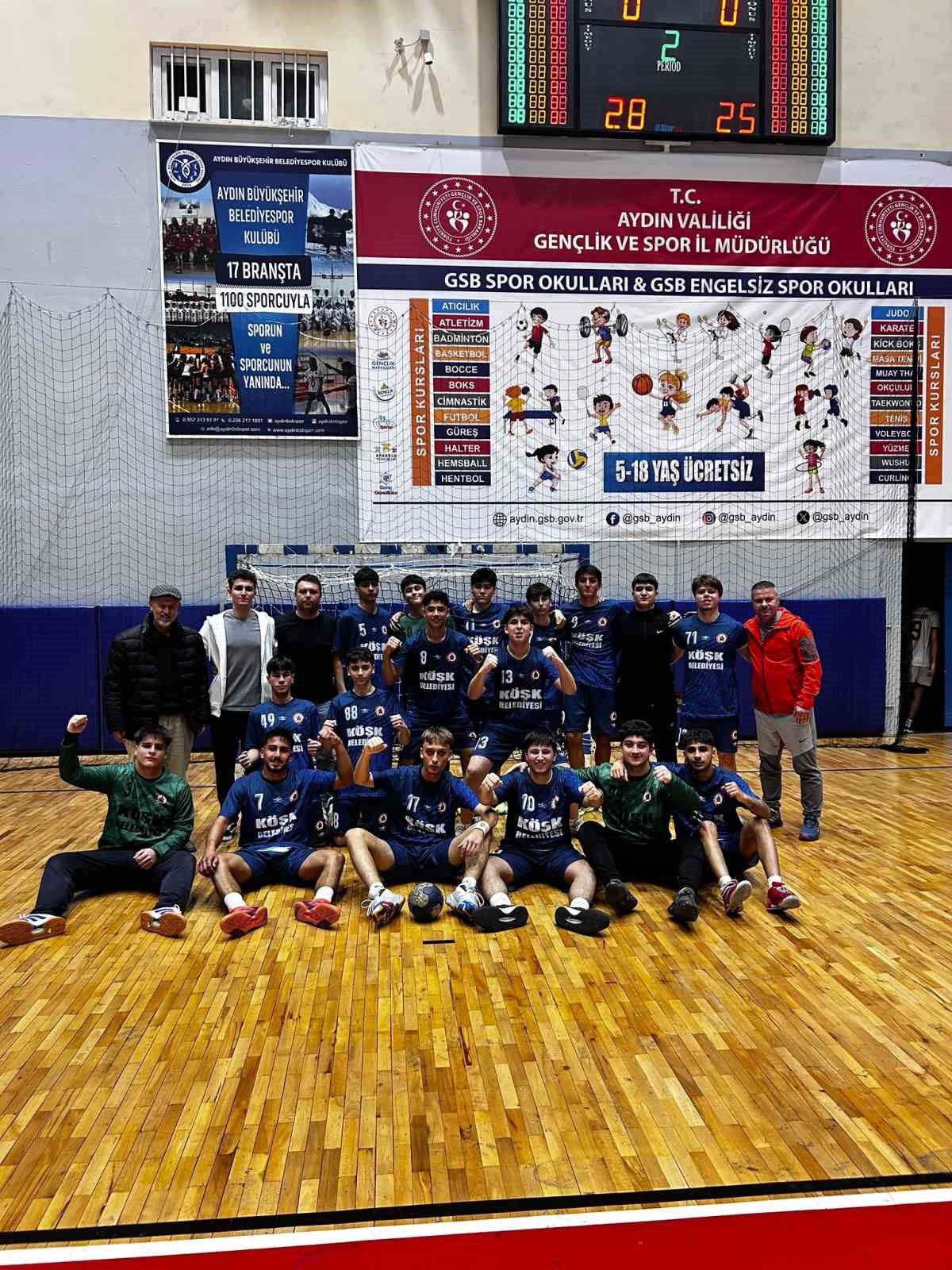 Köşk Belediye Doğanspor Hentbol Takımı Türkiye Şampiyonası’na hazır
