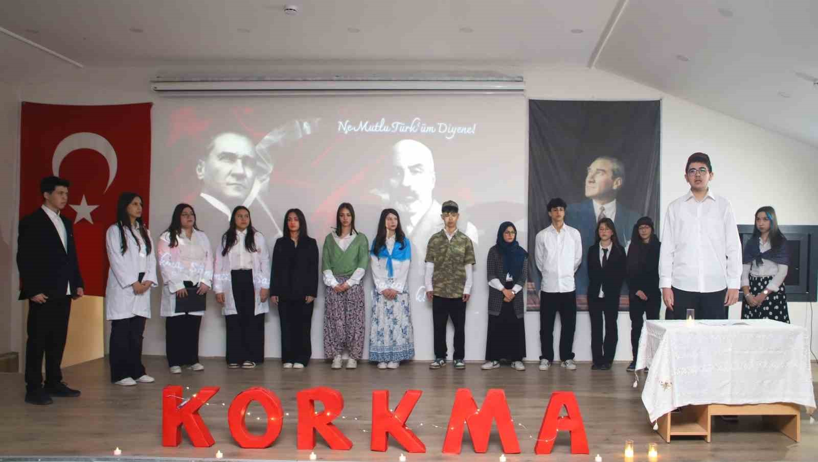 Köşk’te İstiklal Marşı’nın kabulü programla kutlandı
