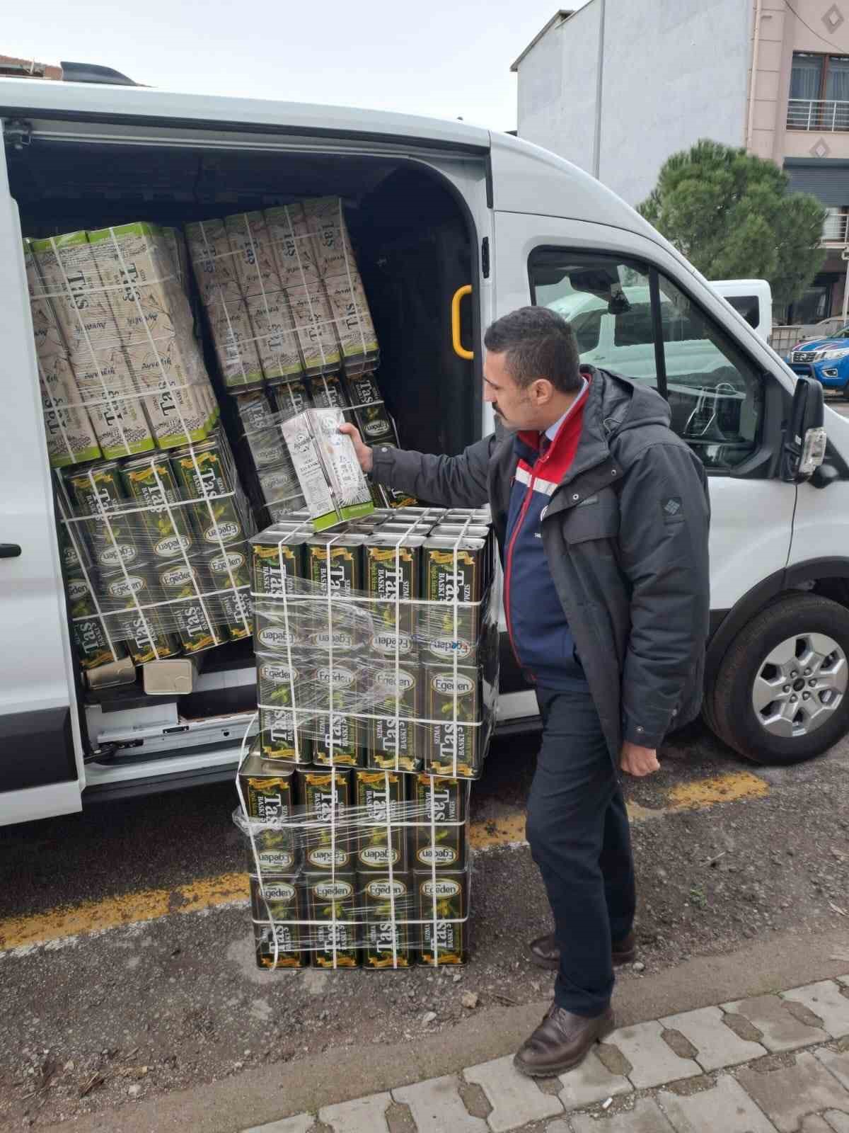 Köşk’te sahte zeytinyağı operasyonu: 3 ton yağa el konuldu
