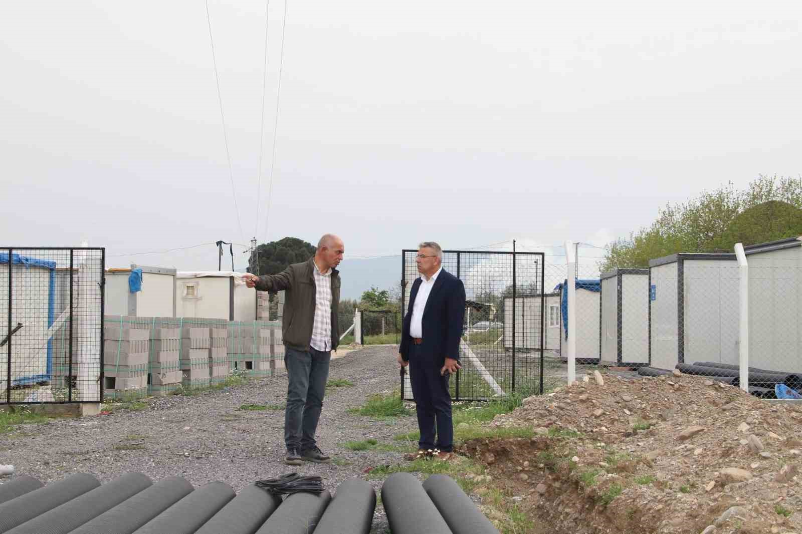 Köşk’te sokak hayvanları için barınak çalışması sürüyor
