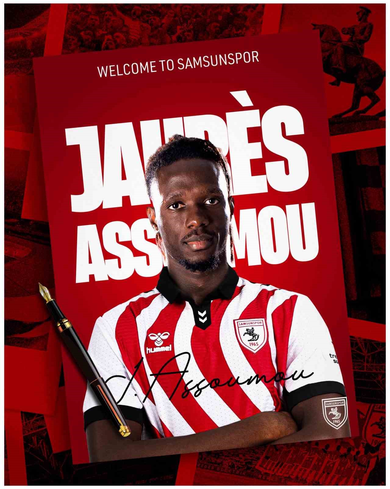 Kouadou Jaurs Assoumou Samsunspor’da
