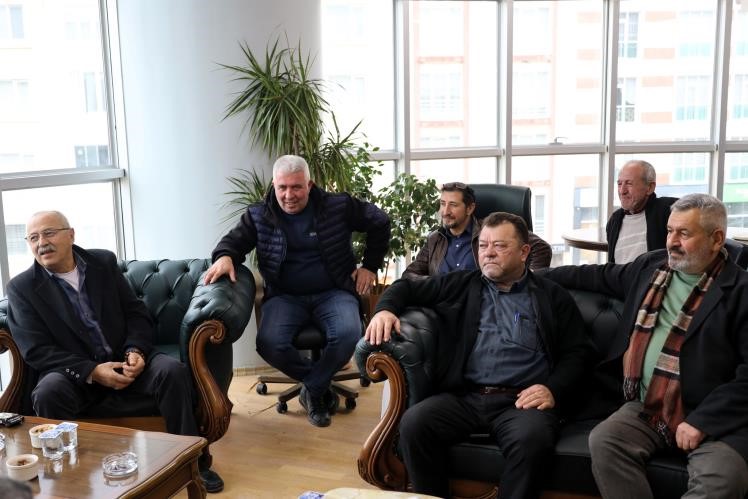 Köy muhtarları Başkan Durgut’a taleplerini iletti
