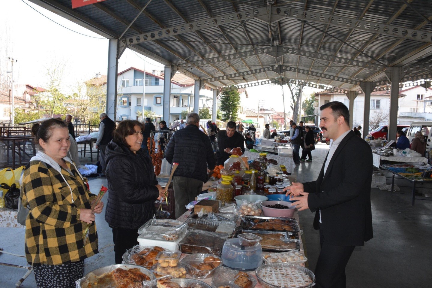 Köyceğiz Kaymakamı Kumcu, üretici kadınların gününü kutladı
