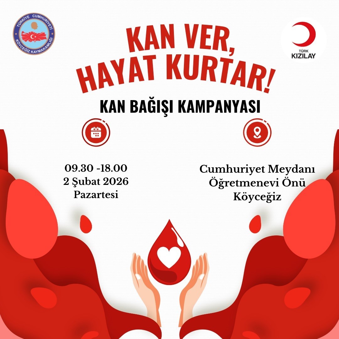 Köyceğiz Kaymakamlığı kan bağışı kampanyasına davet etti
