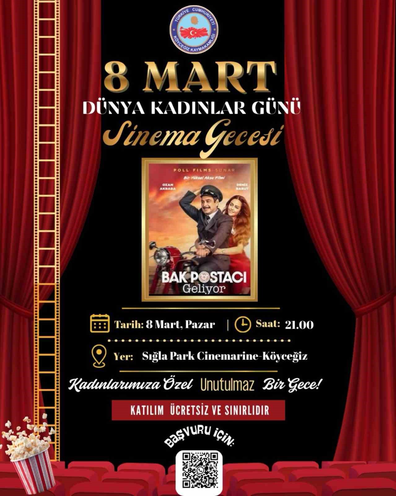 Köyceğiz Kaymakamlığından kadınlara jest
