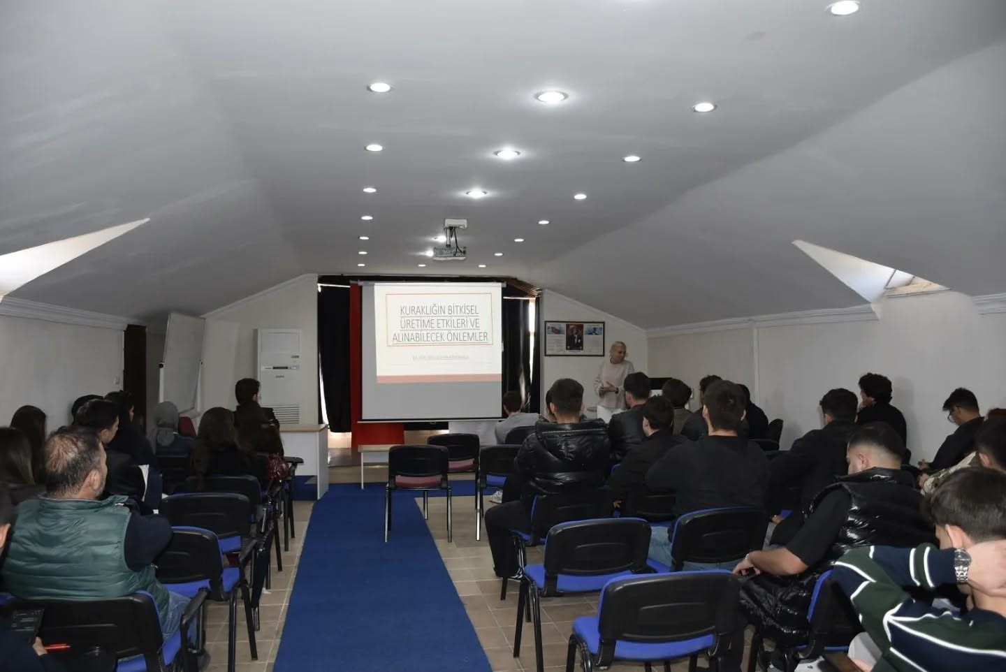 Köyceğiz Meslek Yüksek Okulu’nda ‘Kuraklık ve Etkileri’ konulu sunum yapıldı
