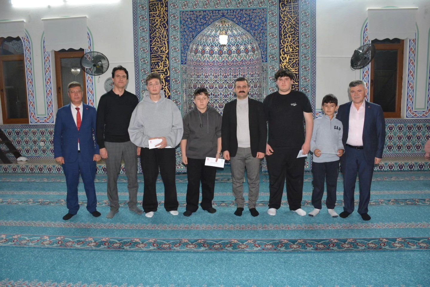 Köyceğiz’de çocuklar teravihte buluştu
