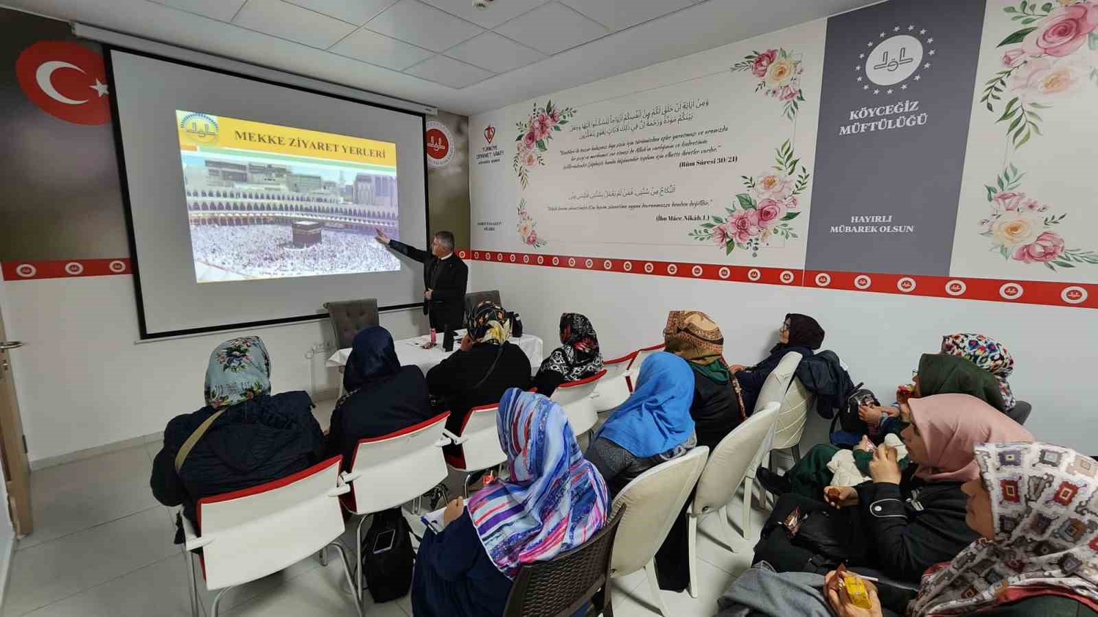 Köyceğiz’de umre eğitim semineri düzenlendi
