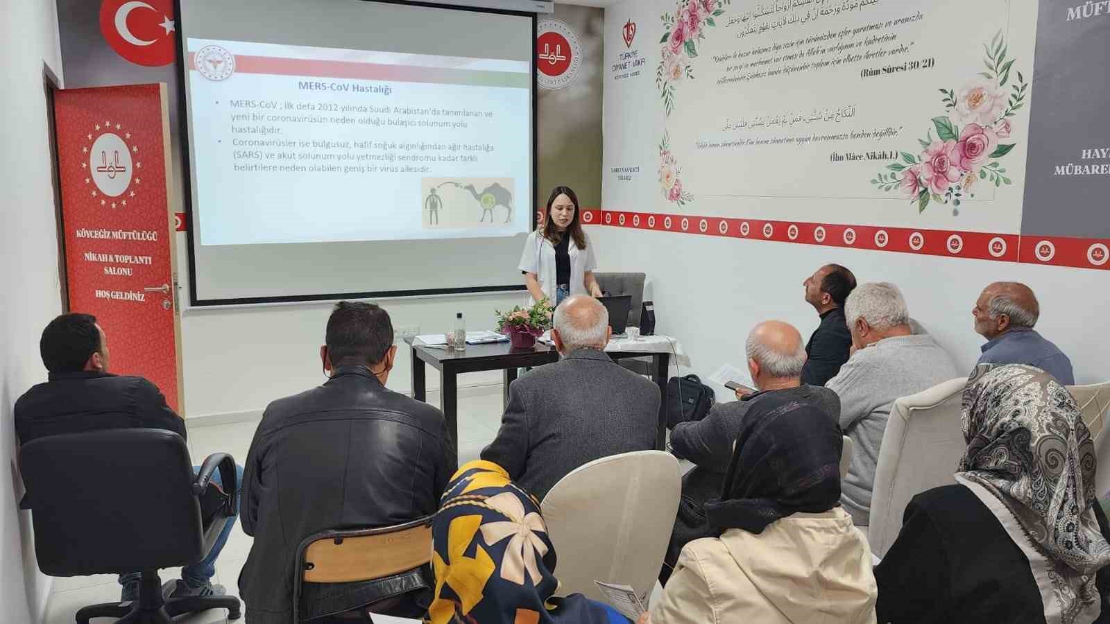 Köyceğizli 25 hacı adayı seminerlerle hacca hazırlandı
