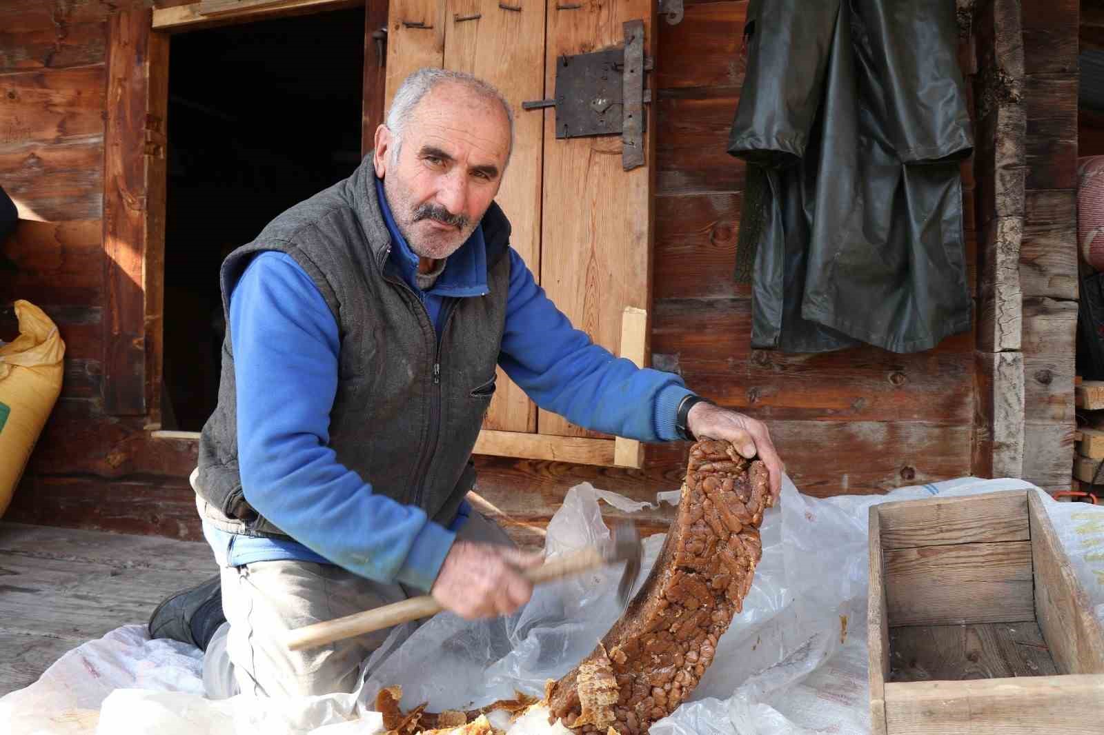 Köyde  üretilen keş adeta bir  enerji deposu
