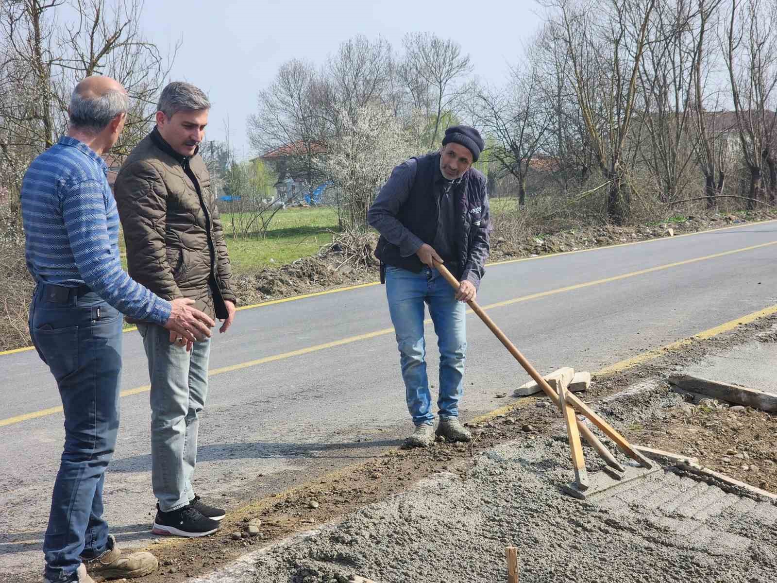 Köylerde V kanal çalışmaları sürüyor
