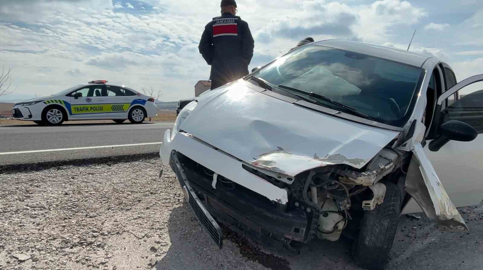 Köyüne gitmek için yola çıktı, kazada yaralanıp hastanelik oldu
