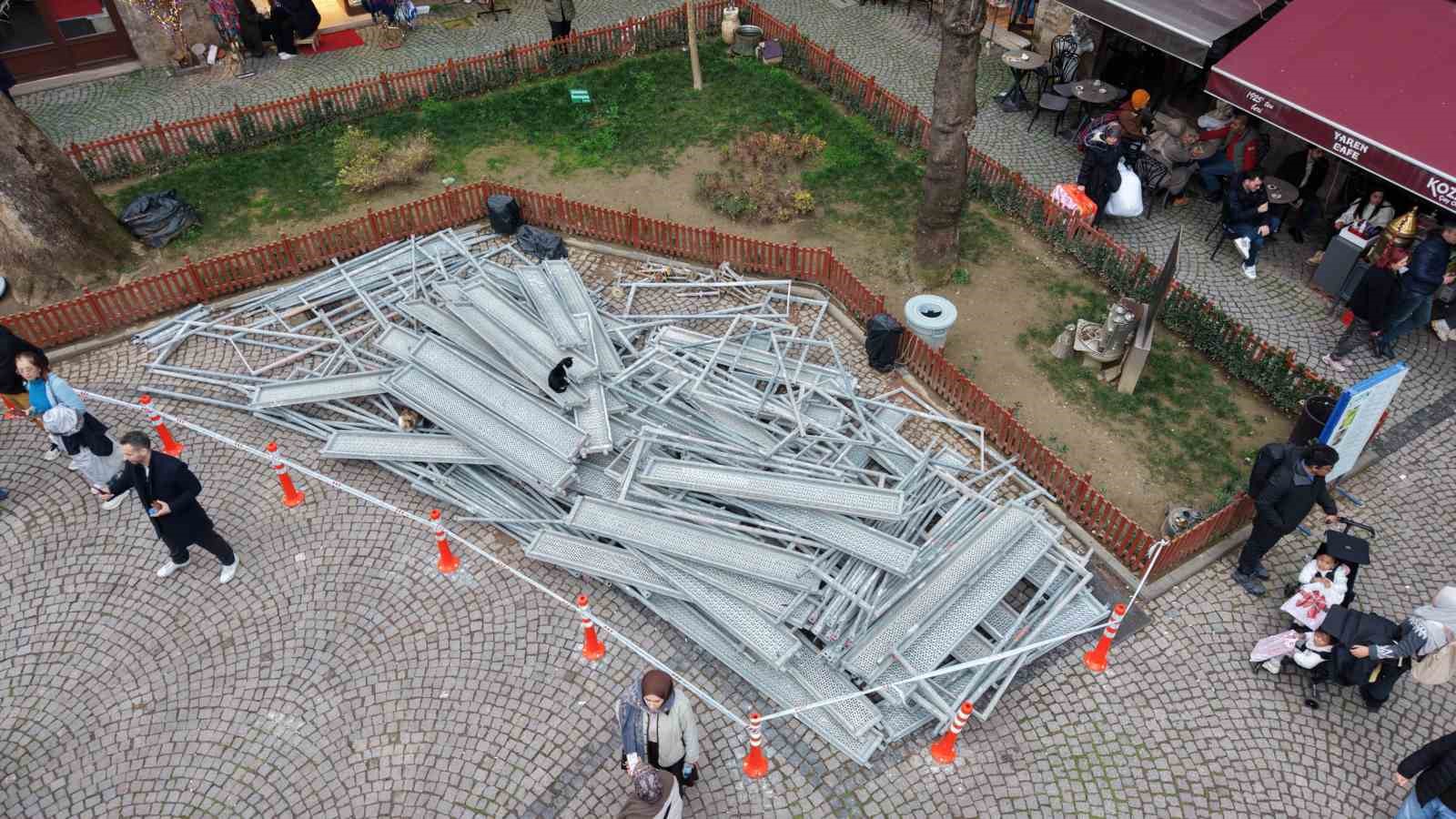 Koza Han’da kafelerin tahliye kararına yargı freni
