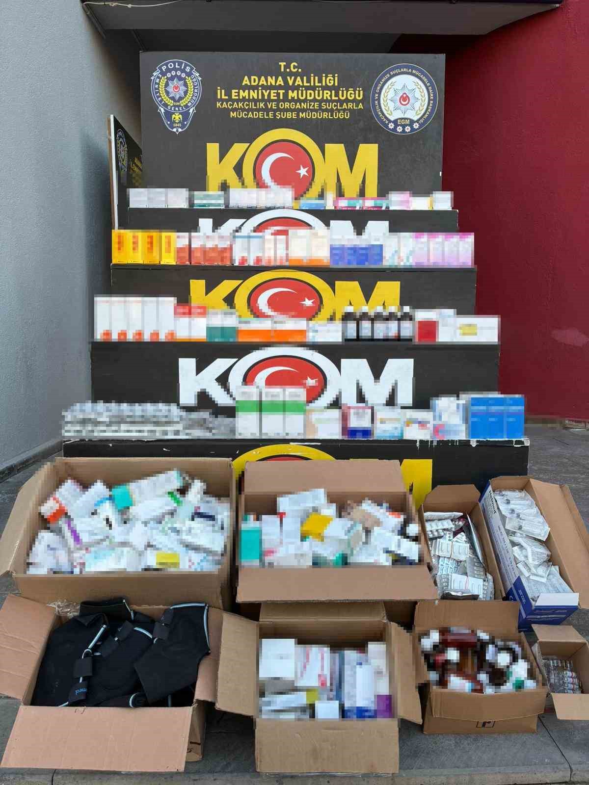 Kozmetikçide parfüm değil "kaçak ilaç" satışı: 6 bin 247 ilaç ele geçirildi
