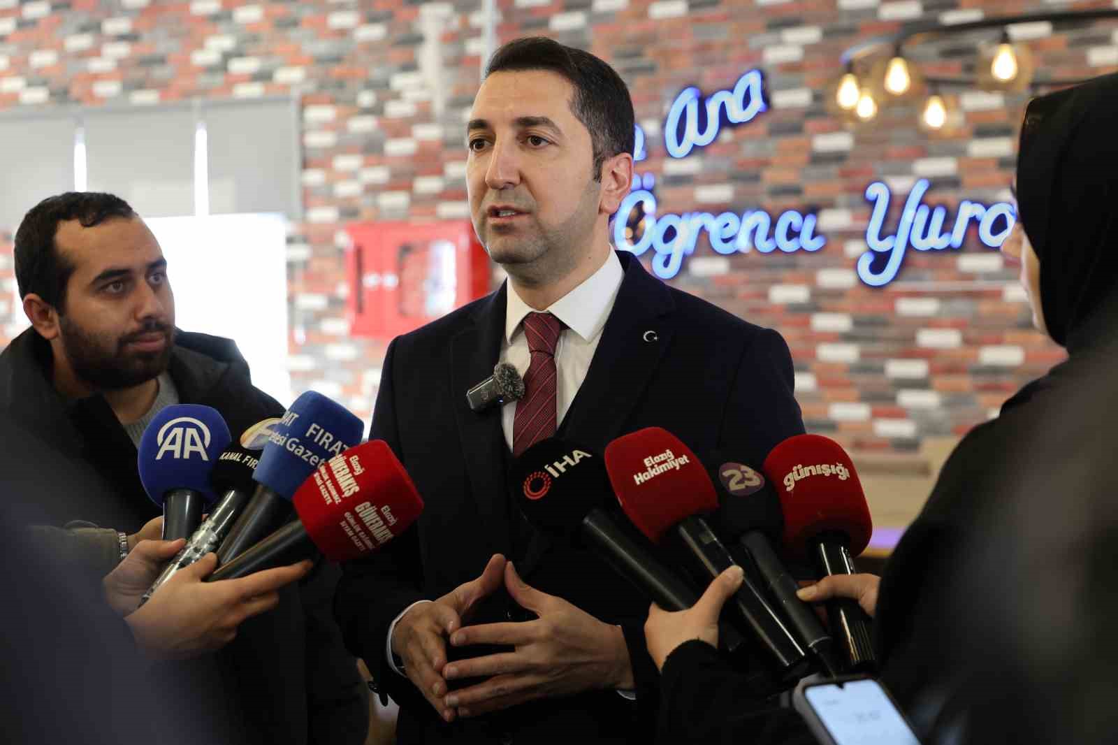 Kredi Yurtlar Genel Müdürlüğü Daire Başkanı Doğan: "Yurtlarımızı ikinci bir üniversite olarak görüyoruz"
