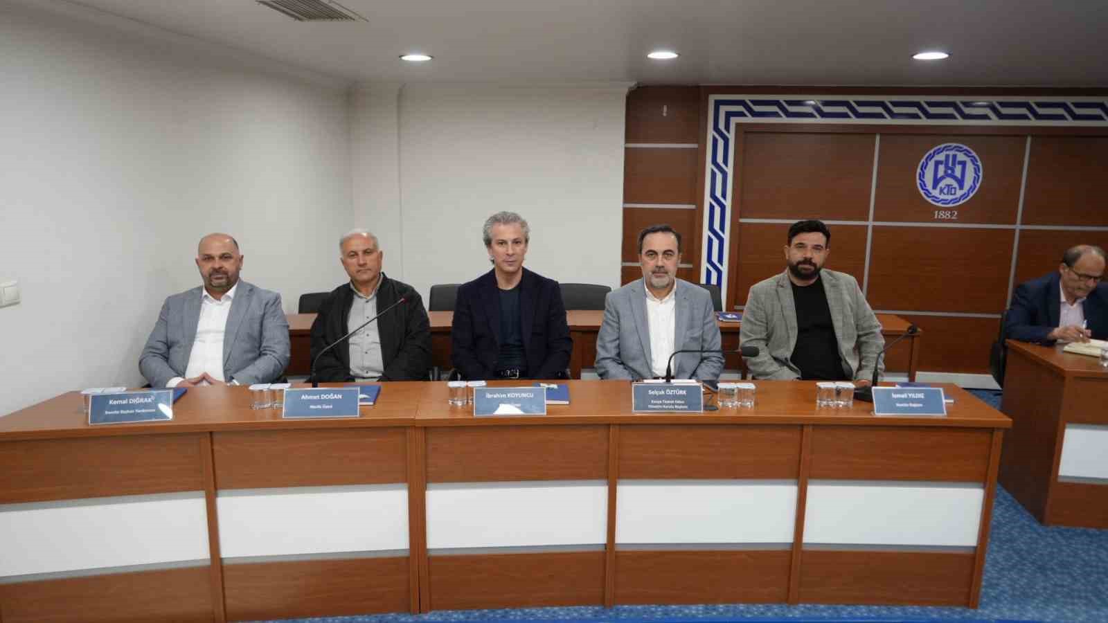 KTO Başkanı Selçuk Öztürk: "Sorunların takipçisiyiz"
