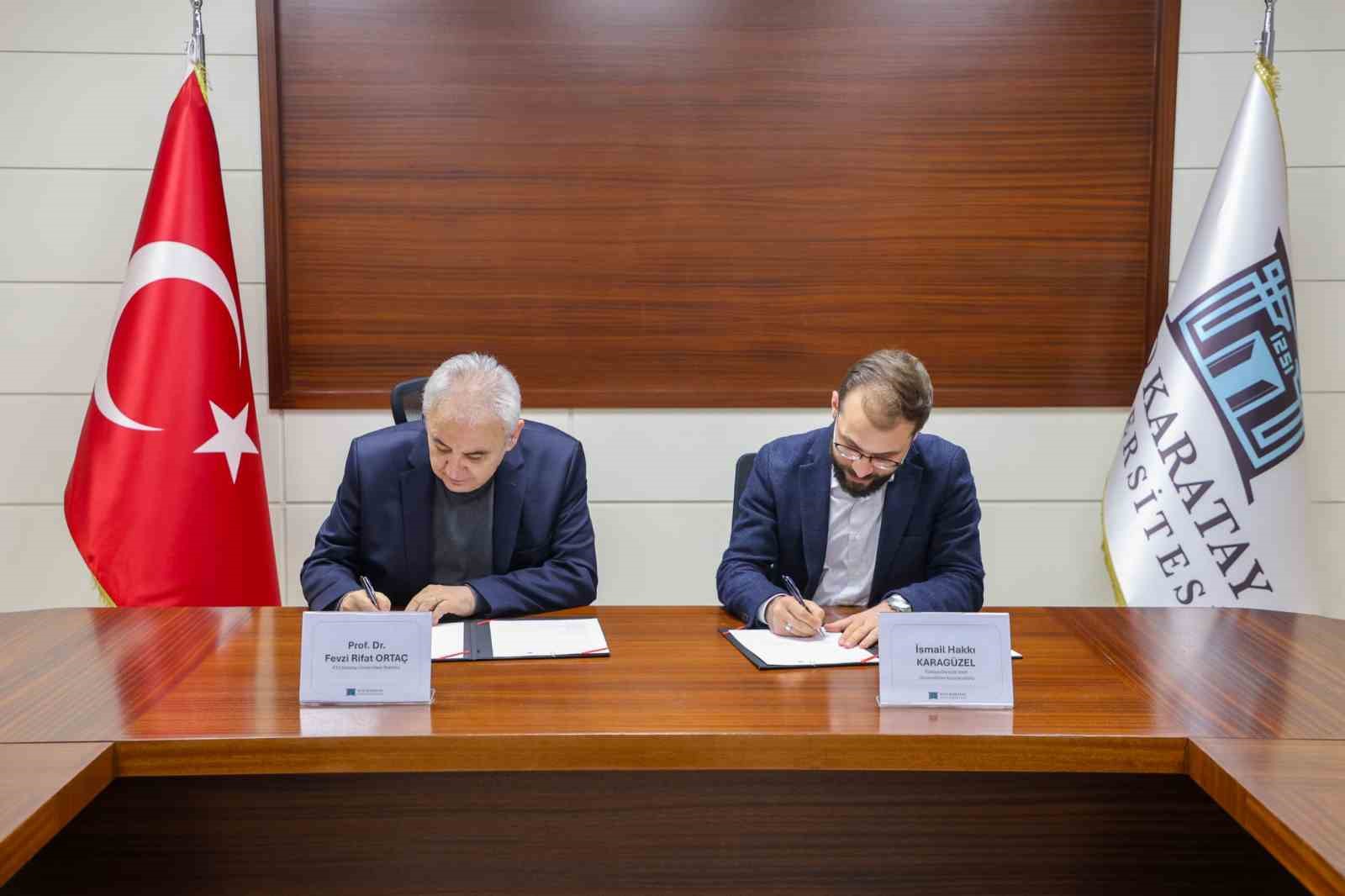 KTO Karatay Üniversitesi ile TÜGVA arasında İhtisas Akademisi İş Birliği Protokolü imzalandı
KTO Karatay Üniversitesi ile TÜGVA arasında İhtisas Akademisi İş Birliği Protokolü imzalandı