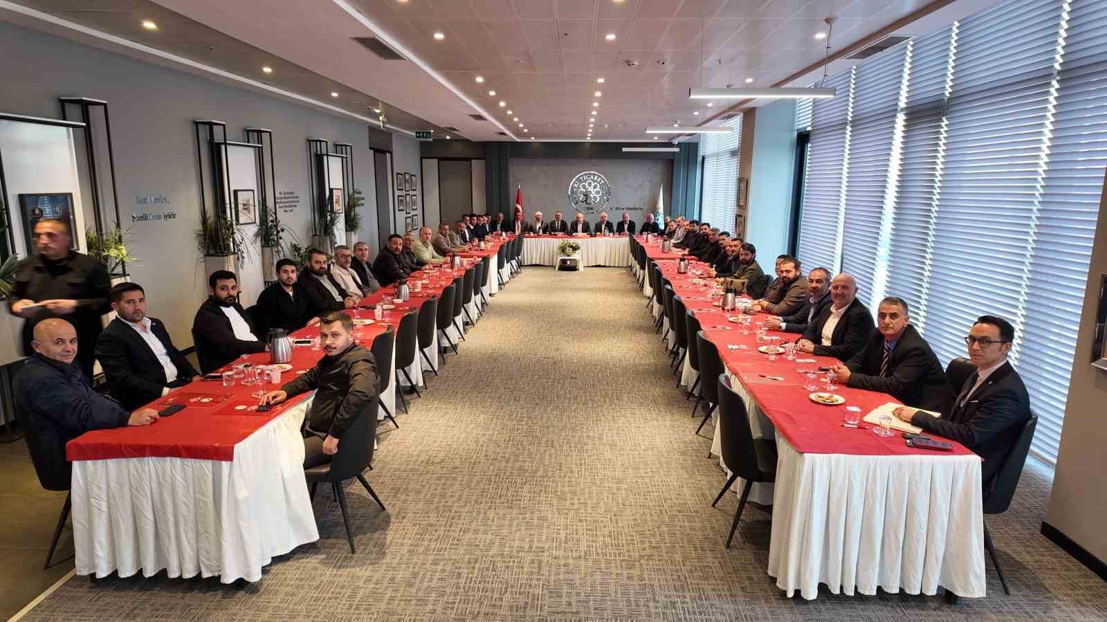 KTO’da ‘Lojistik Merkez’ toplantısı
