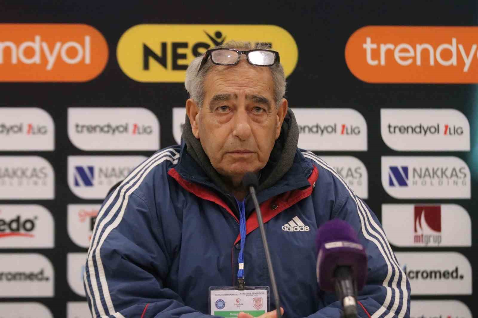 Kubilayhan Yücel, "Penaltı golüyle oyuncuların morali bozuldu"
