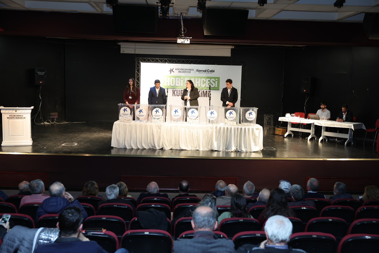 Küçükçekmece Belediyesi hobi bahçelerinin yeni dönem sahipleri belli oldu
