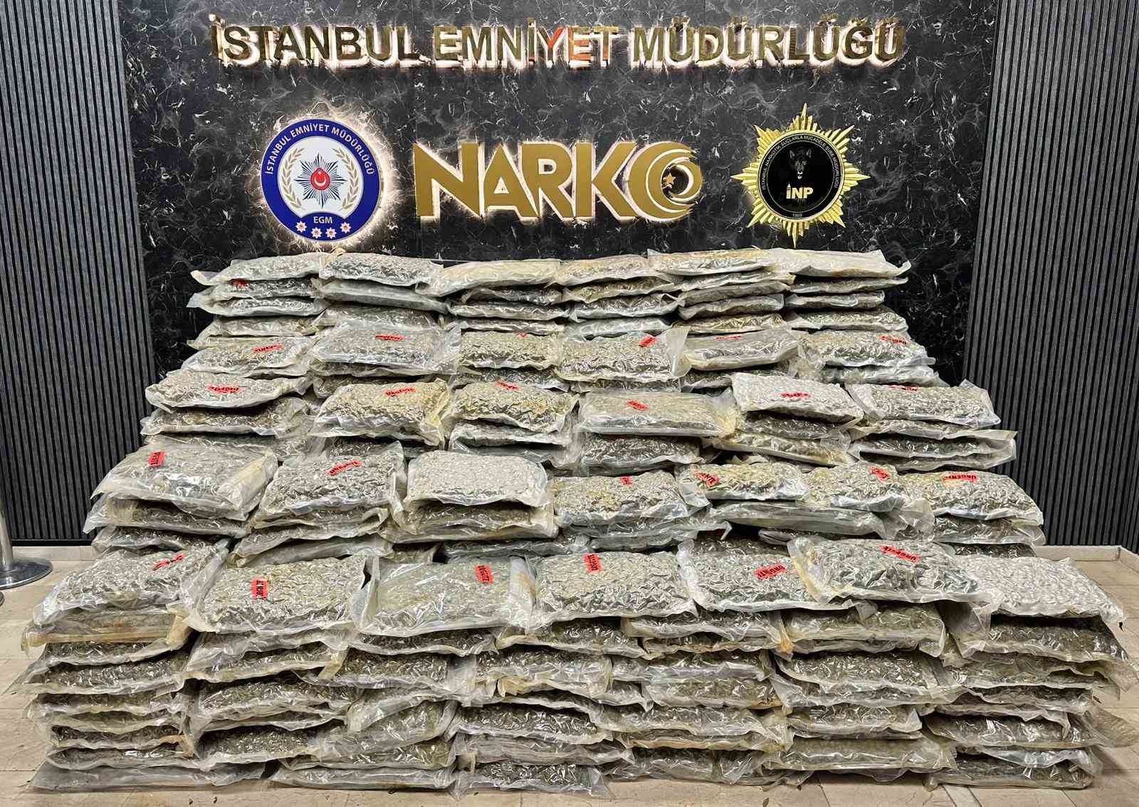 Küçükçekmece’de nefes kesen uyuşturucu operasyonu: 527 kilo uyuşturucu ele geçirildi
