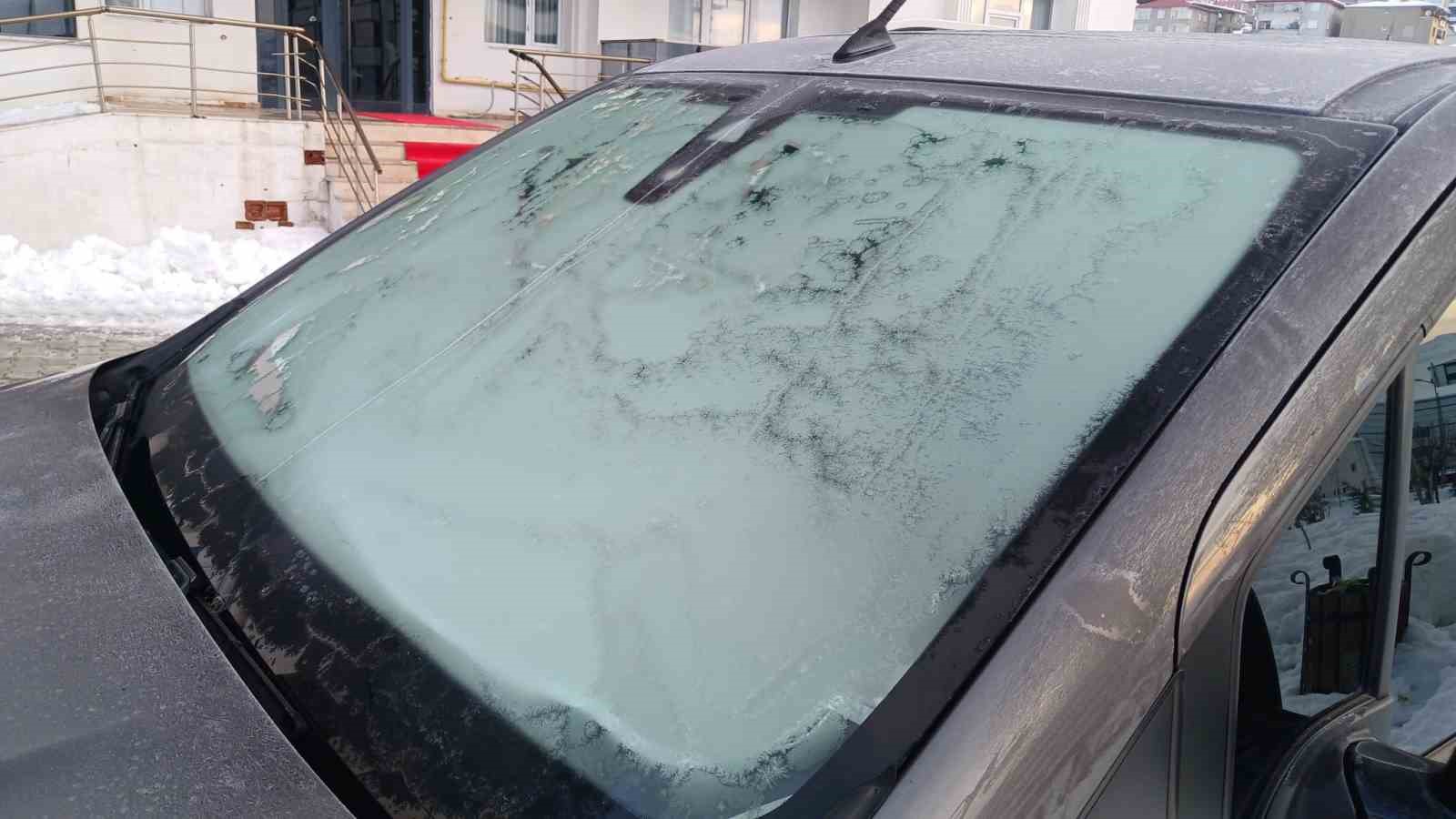 Kulp’ta dondurucu soğuklar hayatı durma noktasına getirdi
