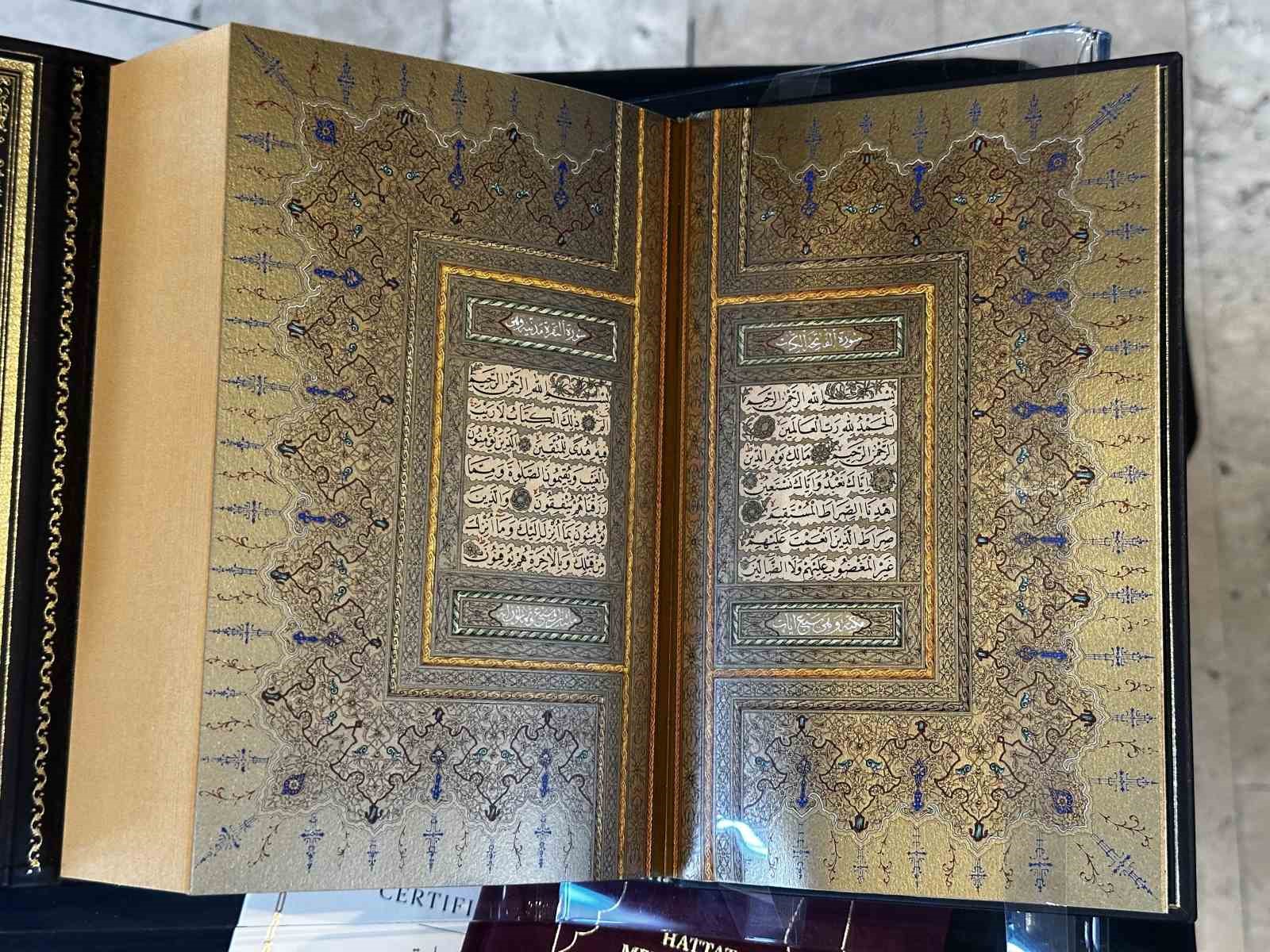 Kültür ve Turizm Bakanı Ersoy: "Özenle çalıştık, en gelişmiş baskı tekniklerini kullandık"
Kültür ve Turizm Bakanı Ersoy: "Özenle çalıştık, en gelişmiş baskı tekniklerini kullandık"