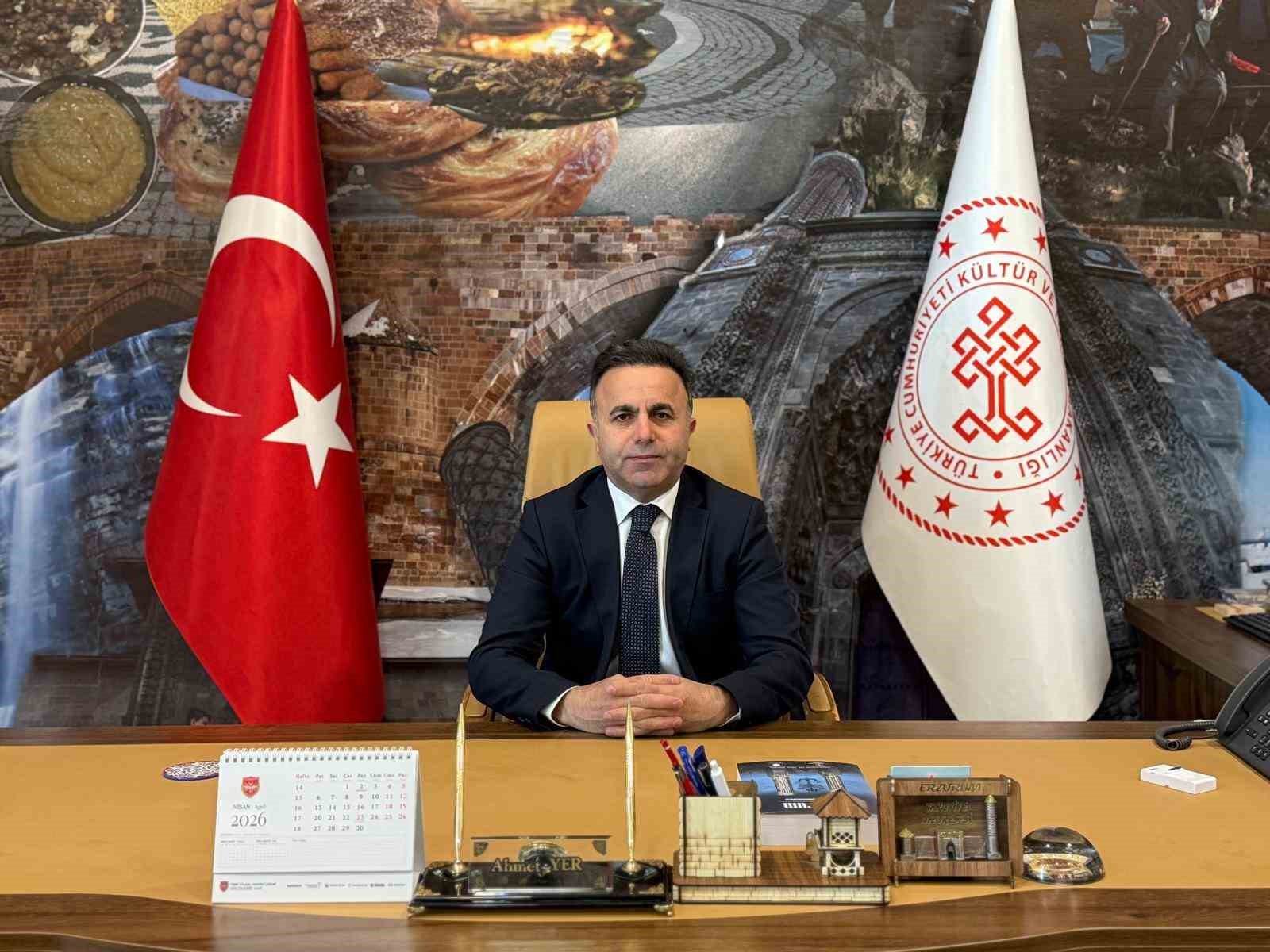 Kültür ve Turizm Müdürü Ahmet Yer; "Turizm; birlikte büyüyen, birlikte güçlenen bir değerdir"
