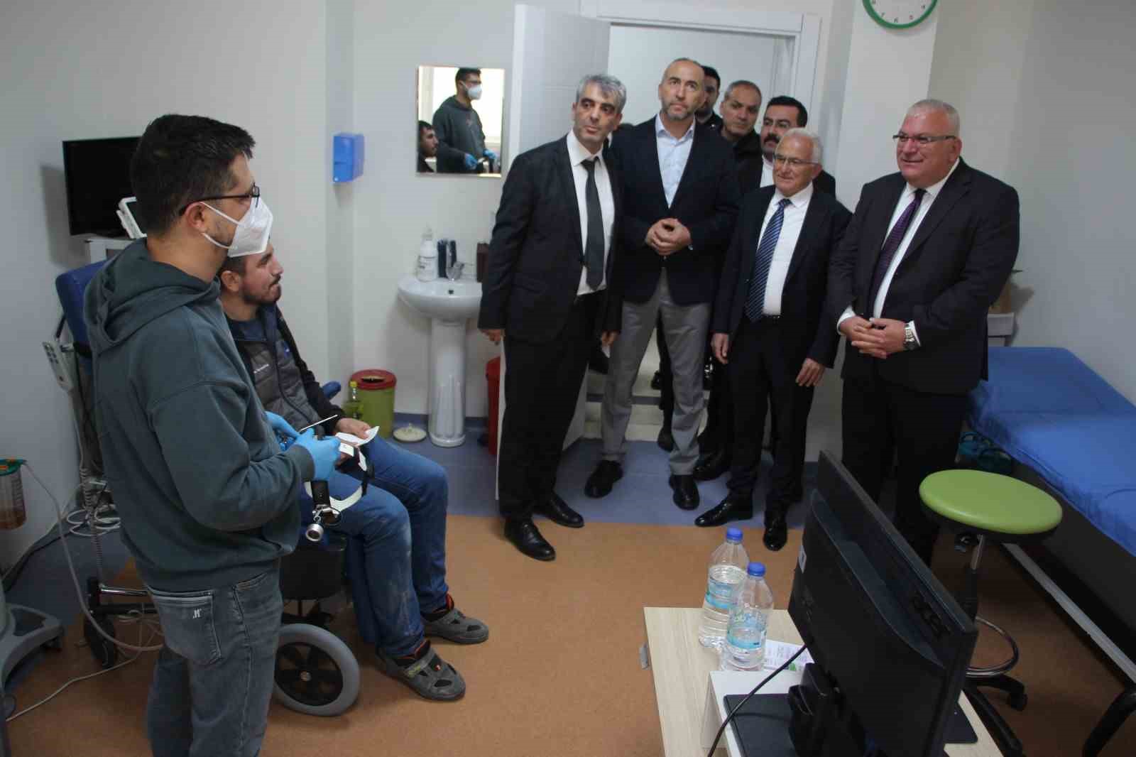 Kumluca Devlet Hastanesi’nde 1 yılda 424 bin 651 hasta muayene edildi
