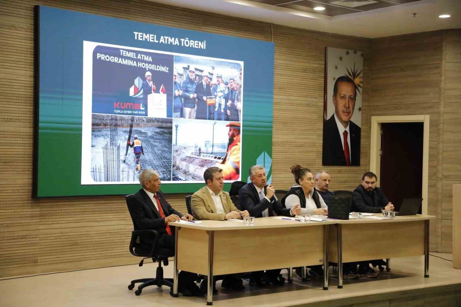 KUMSLİFE’da planlama bitti inşaat hız kazanıyor
