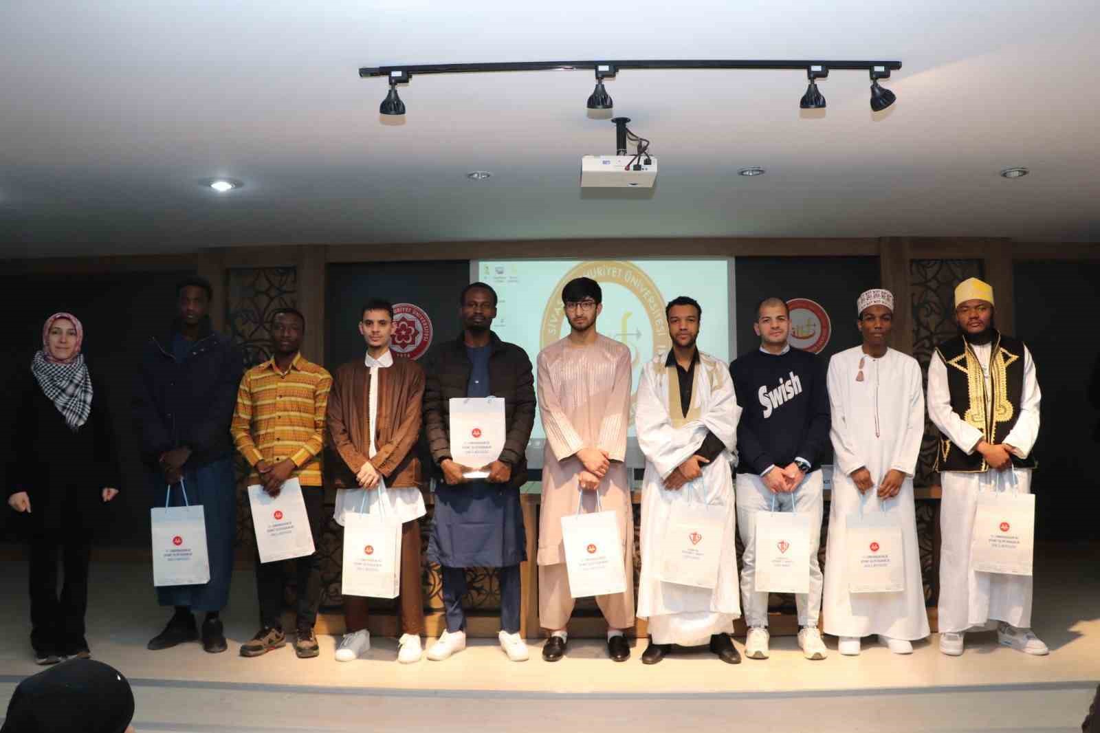 Kur’an-ı Kerim’i güzel okumak için yarıştılar
