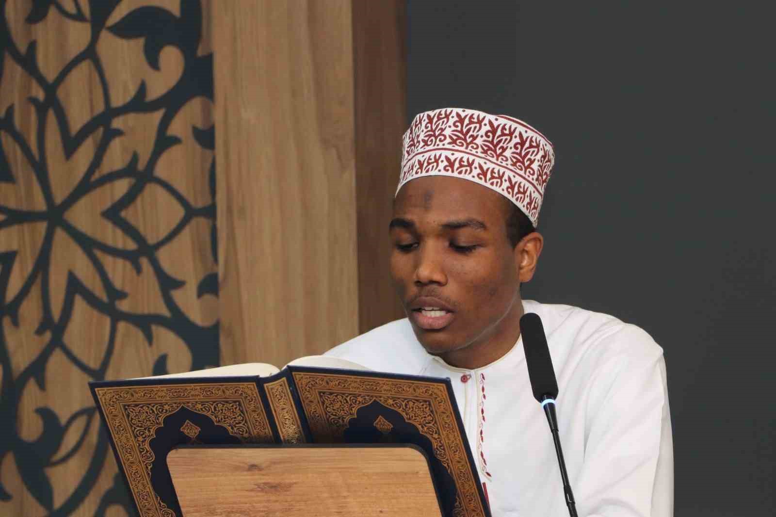 Kur’an-ı Kerim’i güzel okumak için yarıştılar
