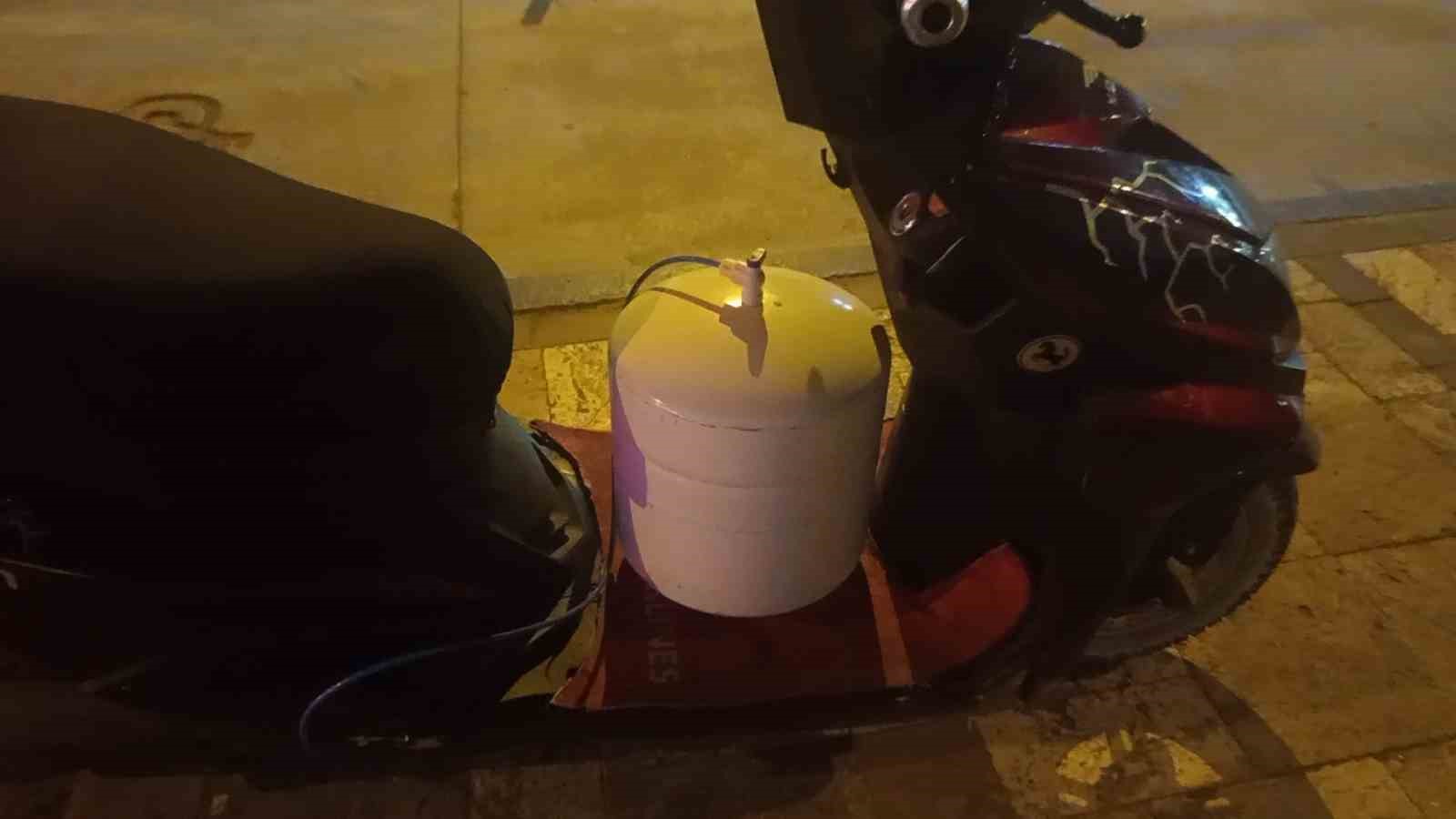 Kurduğu düzenek başını yaktı, 14 yaşındaki sürücüye 40 bin TL ceza
