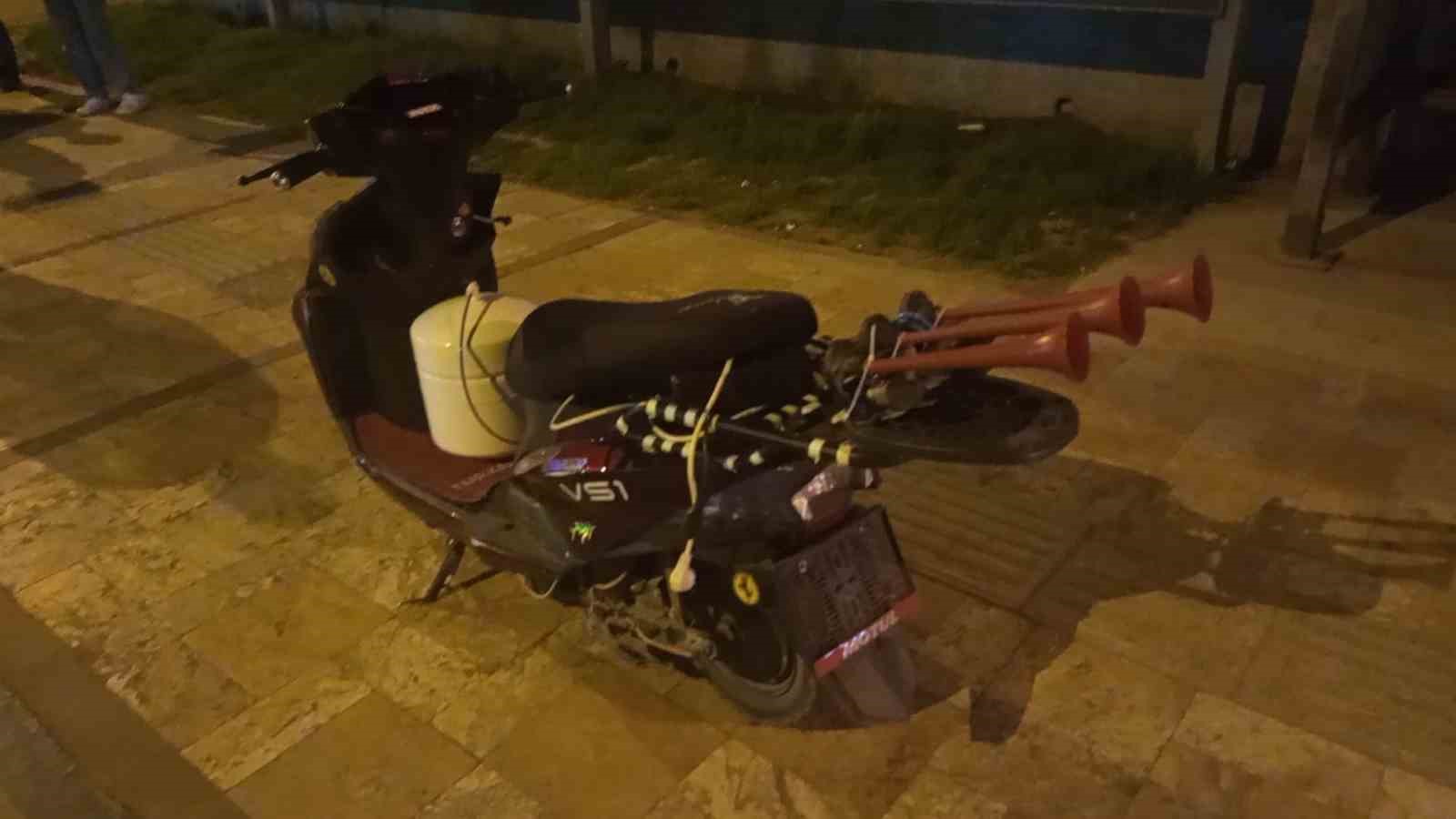 Kurduğu düzenek başını yaktı, 14 yaşındaki sürücüye 40 bin TL ceza
