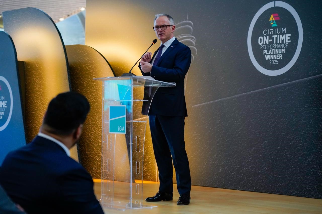 Küresel havacılık otoritesi Cirium’dan İGA İstanbul Havalimanı’na "Platin Ödül"

