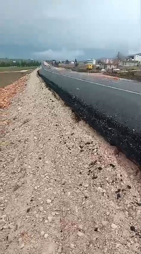 Kurtalan’da yeni yapılan yolun tehlike oluşturduğu iddiası
