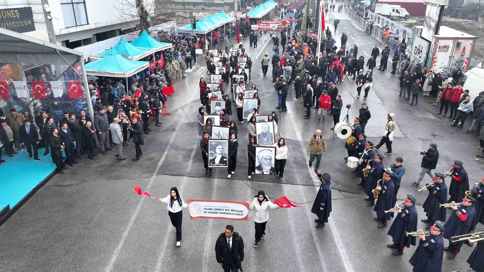 Kurtuluş destanının 106’ıncı yılında Kahramanmaraş tek yürek oldu
