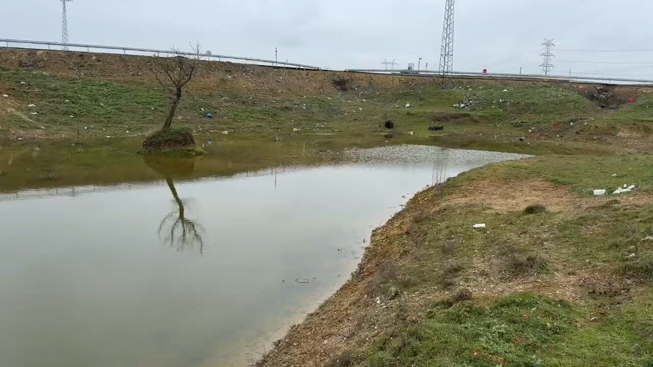 Kuruyan gölet yeniden canlandı: Çatlayan topraklar suyla buluştu
Kuruyan gölet yeniden canlandı: Çatlayan topraklar suyla buluştu