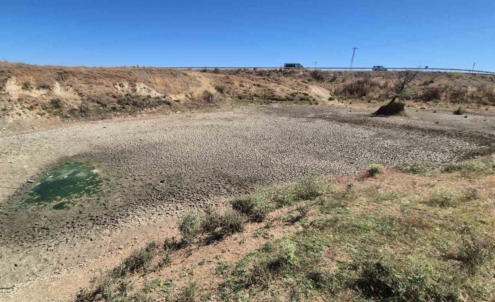 Kuruyan gölet yeniden canlandı: Çatlayan topraklar suyla buluştu
Kuruyan gölet yeniden canlandı: Çatlayan topraklar suyla buluştu