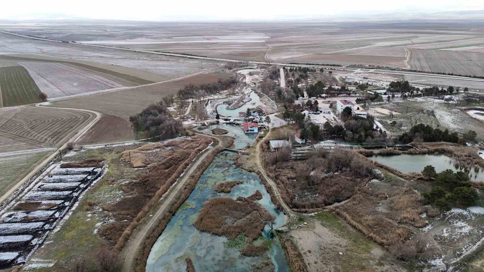 Kuruyan Sakarya Nehri’nin doğduğu nokta da DSİ’nin çalışmaları devam ediyor
