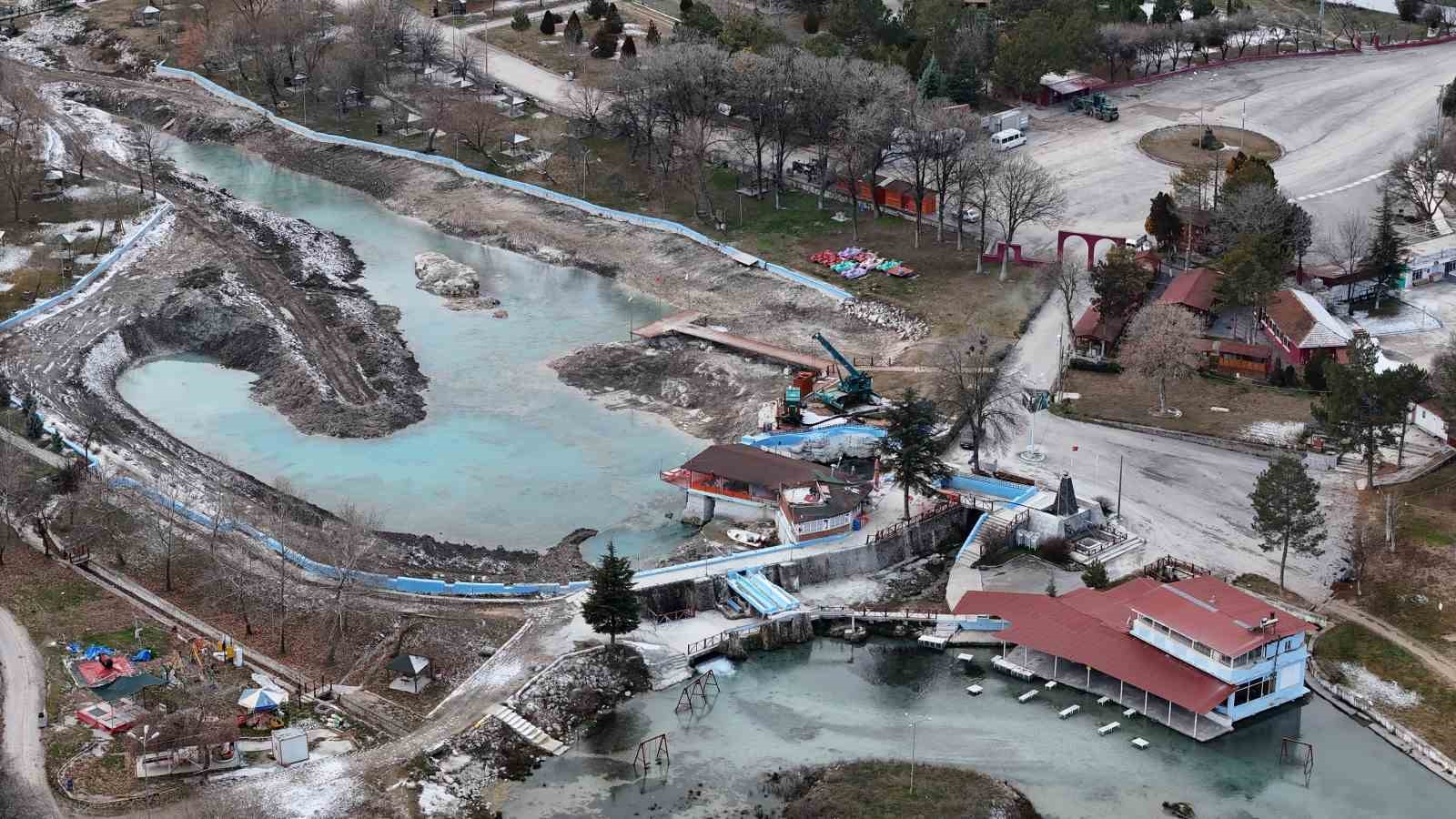Kuruyan Sakarya Nehri’nin doğduğu nokta da DSİ’nin çalışmaları devam ediyor
