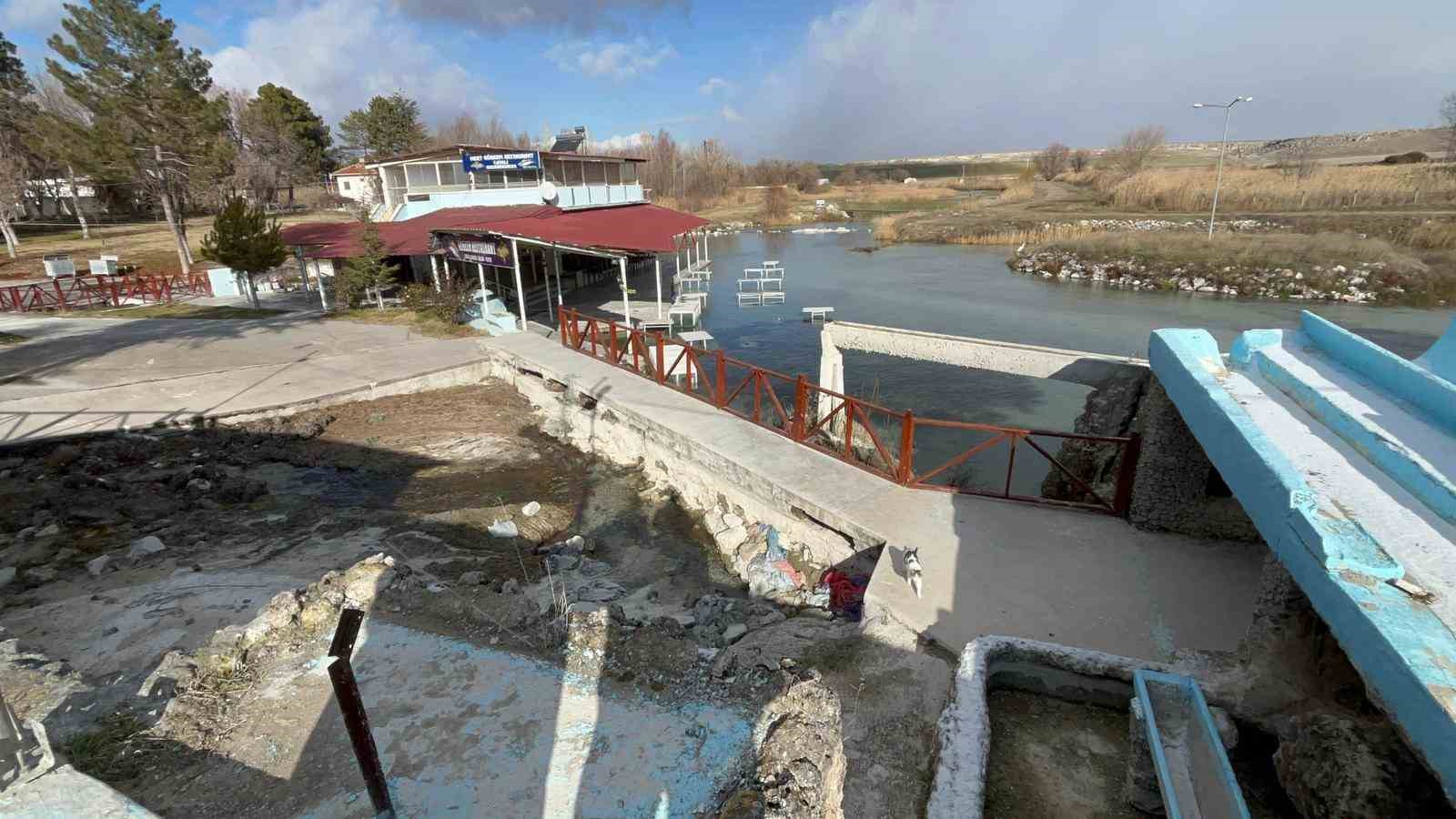 Kuruyan Sakarya Nehri’nin doğduğu nokta da DSİ’nin çalışmaları devam ediyor
