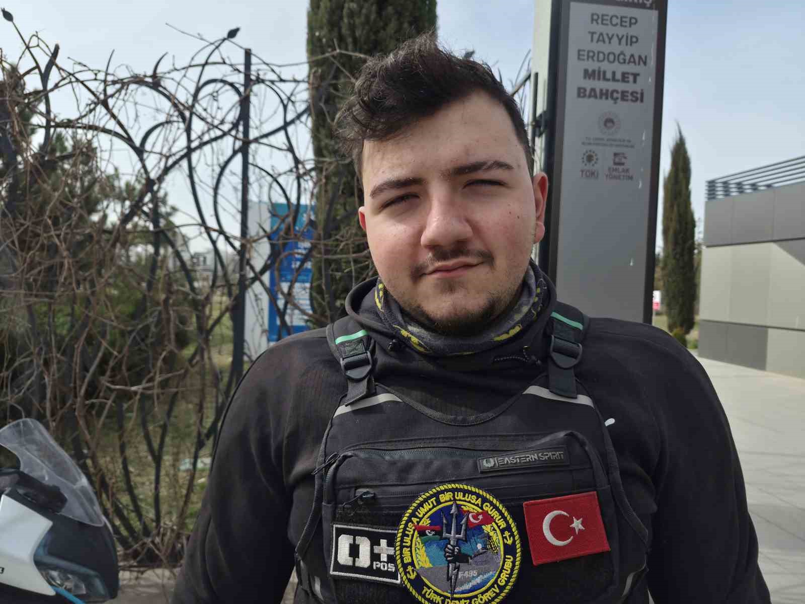 Kurye ile polis arasında komik ceza diyaloğu: "Kaçarsanız yakalarım"
