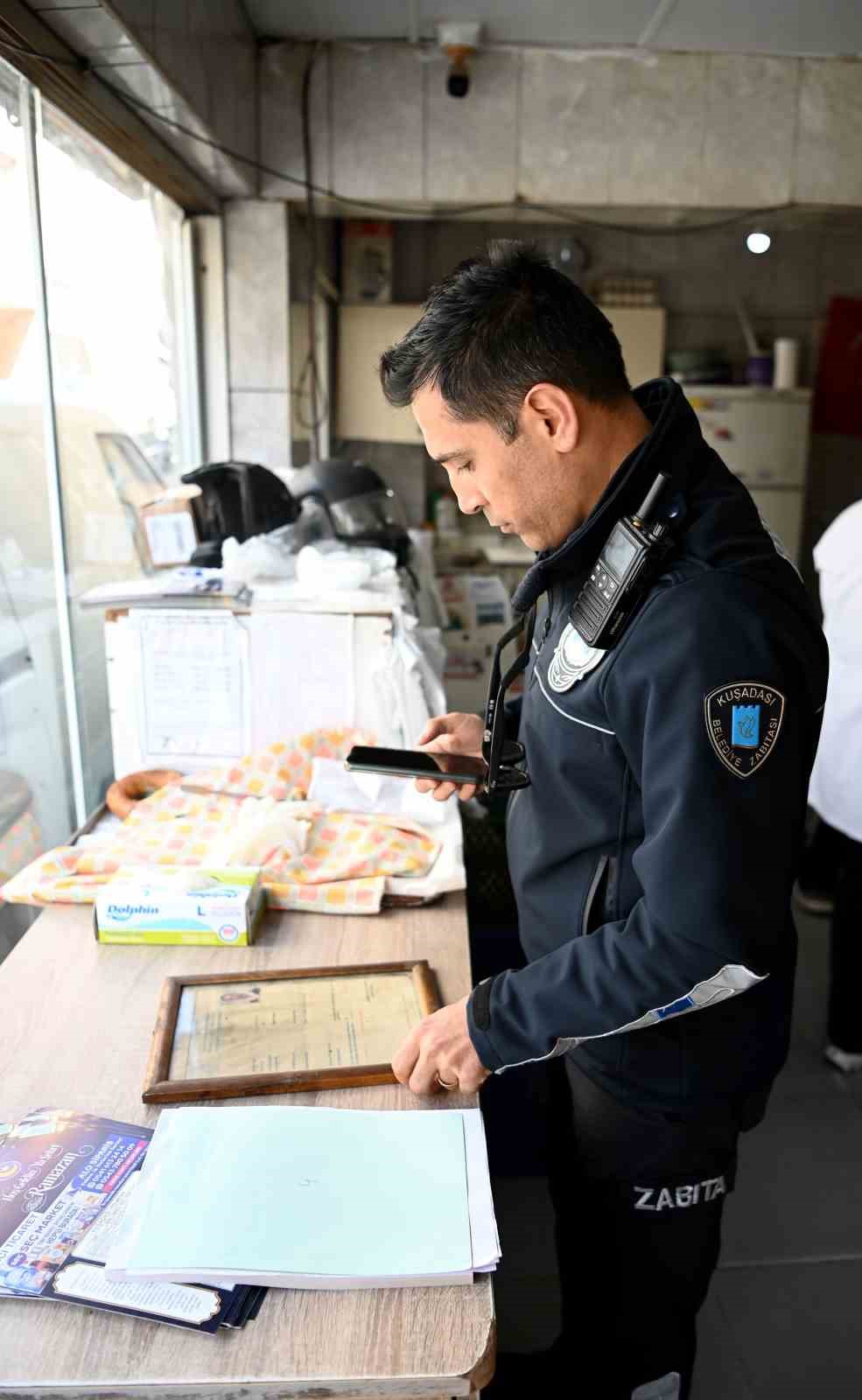 Kuşadası Belediyesi’nden fırınlara gramaj ve fiyat denetimi
