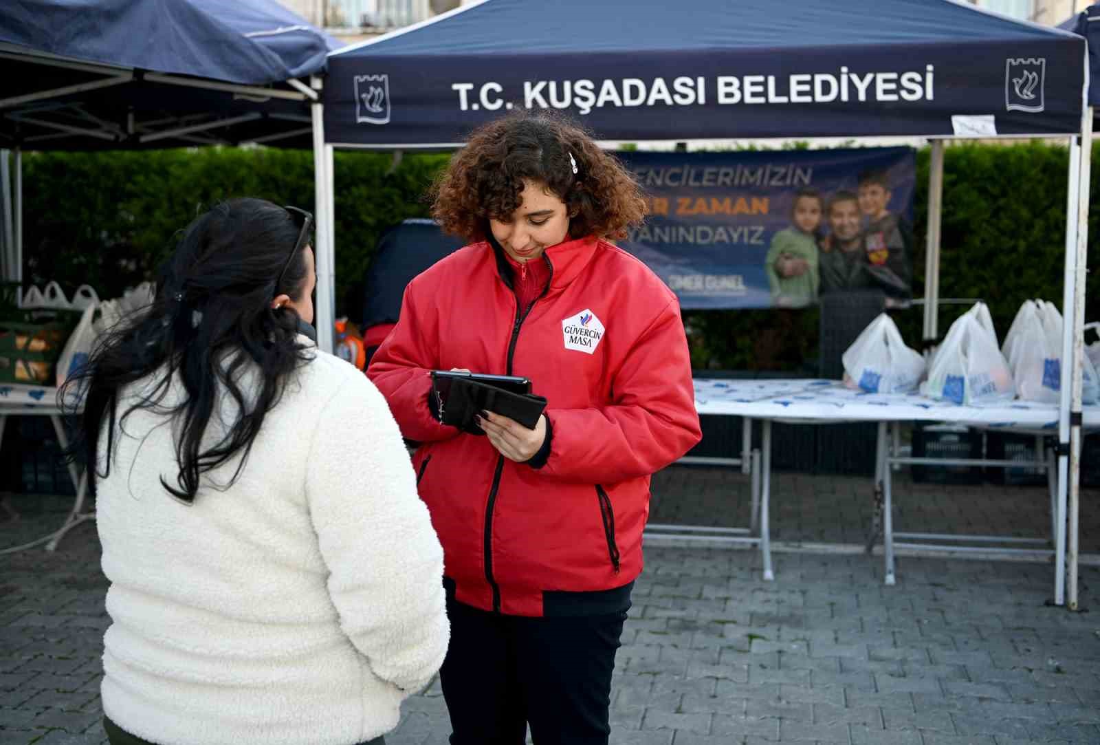 Kuşadası Belediyesi’nin beslenme çantası desteğine tam not
