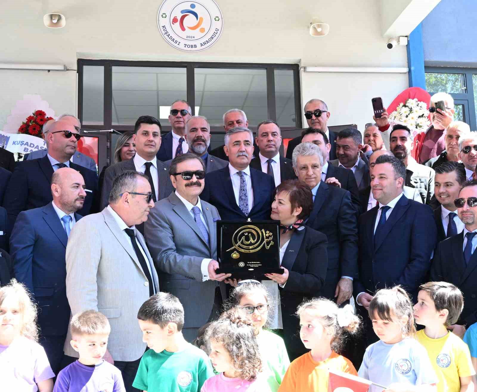 Kuşadası’nda TOBB Anaokulu açıldı
Kuşadası’nda TOBB Anaokulu açıldı