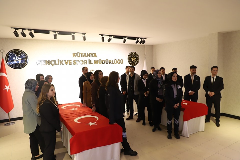 Kütahya Gençlik ve Spor İl Müdürlüğü’nde asli kadroya geçiş ve yemin töreni
