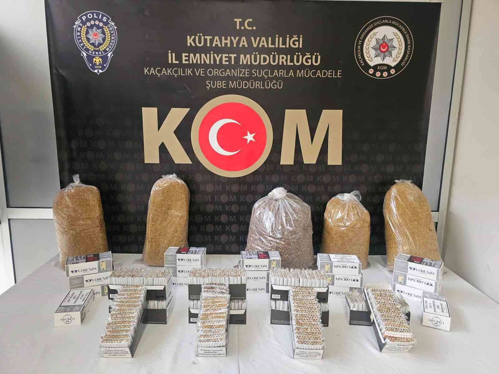 Kütahya İl Emniyet Müdürlüğünün iki haftalık bilançosu açıklandı
